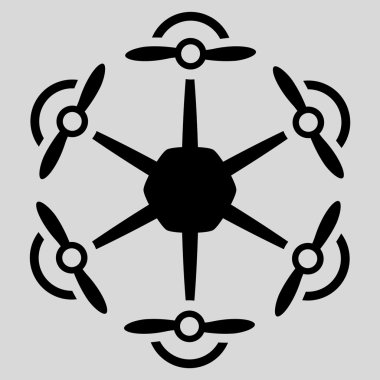 Uçan Hexacopter simgesi