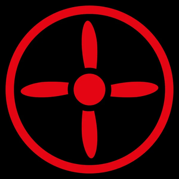 Luftschrauben-Symbol — Stockvektor