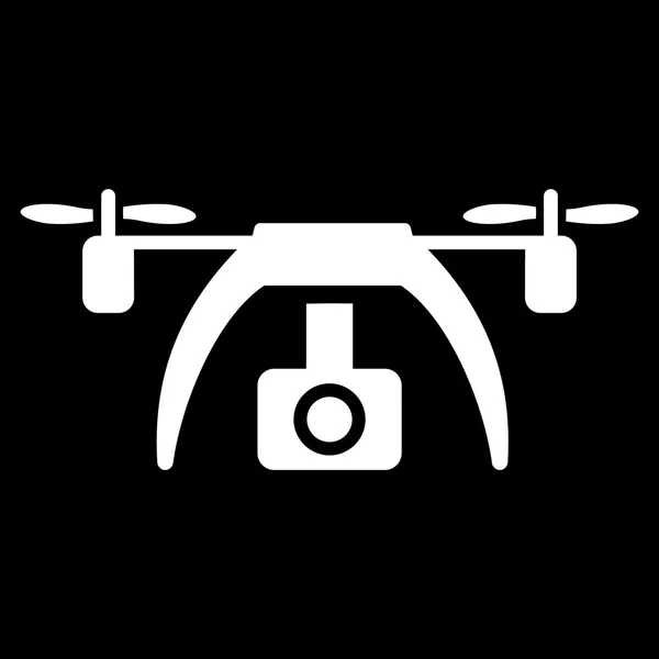 Drone videó kamera ikon — Stock Vector