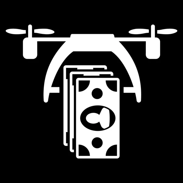 无人机付款图标 — 图库矢量图片