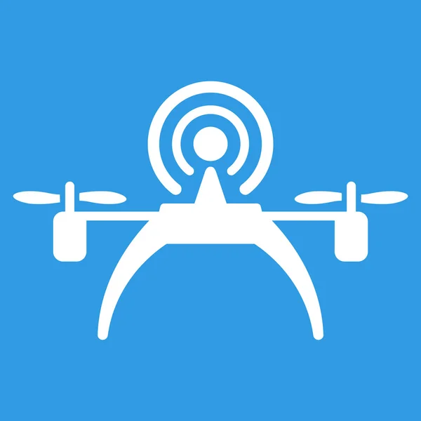 Icona drone sorgente radio — Vettoriale Stock