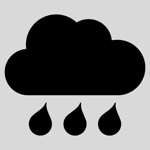 Icône météo pluie — Image vectorielle