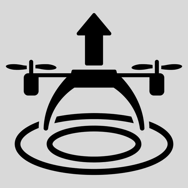 Icono de inicio de helicóptero — Archivo Imágenes Vectoriales