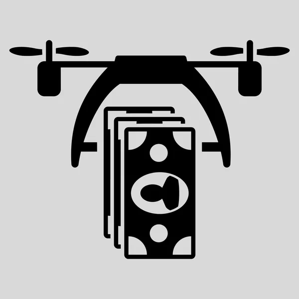 Drone оплати значок — стоковий вектор