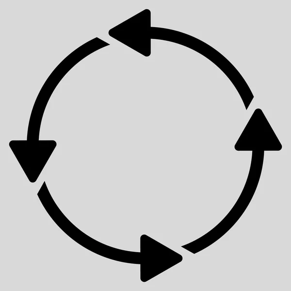 Ícone de rota circular — Vetor de Stock