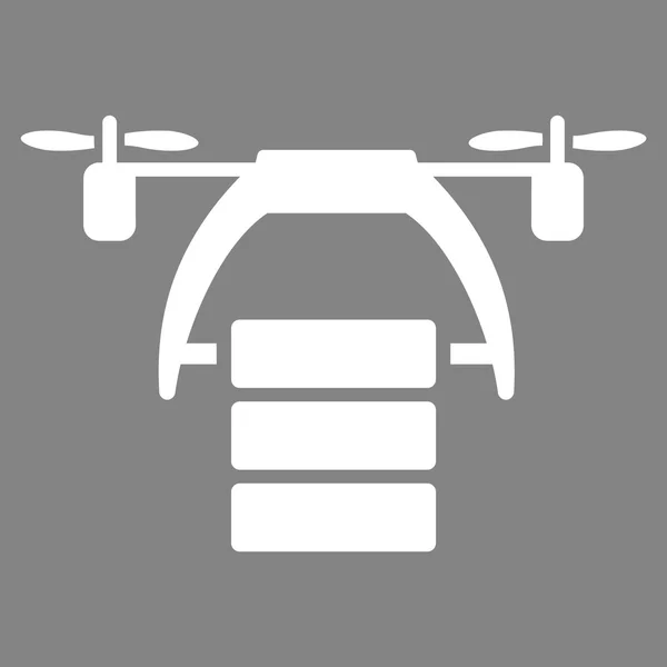 Lading Drone pictogram — Stockvector