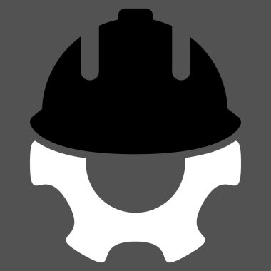 Geliştirme düz simgesi