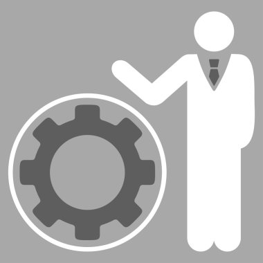 Mühendis düz simgesi