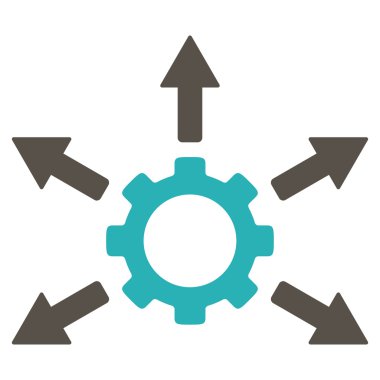 Dişli dağıtım simgesini