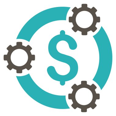 ekip çalışması düz simgesi