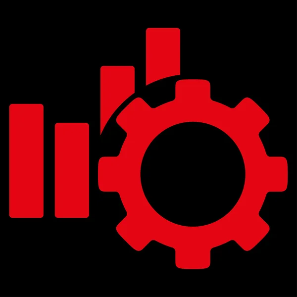 Entwicklungsdiagramm-Symbol — Stockfoto
