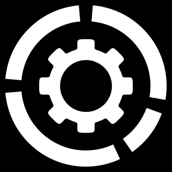 Branchendiagramm-Symbol — Stockfoto