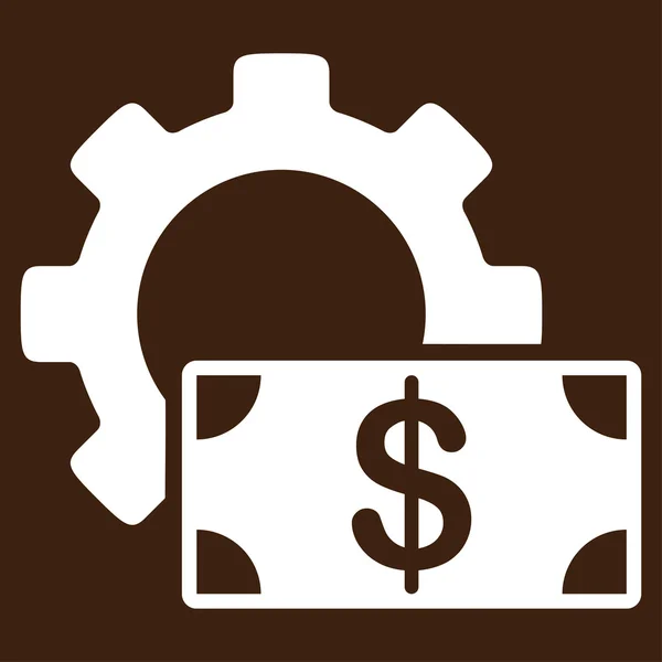 Ícone de custo de desenvolvimento — Fotografia de Stock