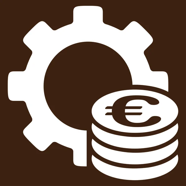 Icono de desarrollo del euro —  Fotos de Stock