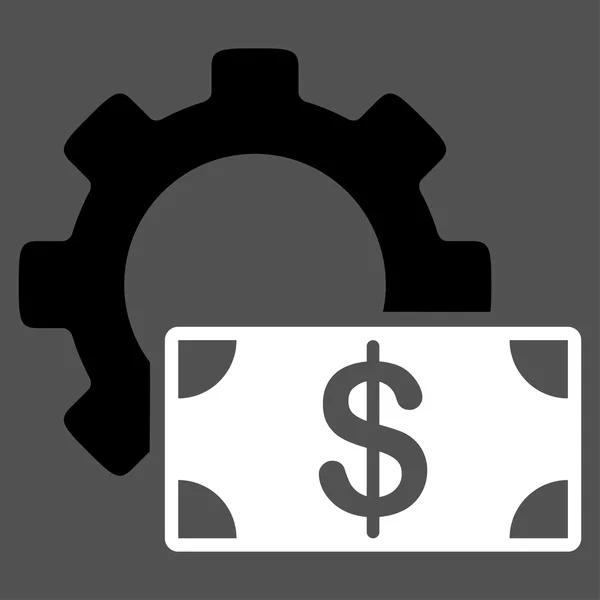 Ontwikkeling kosten pictogram — Stockfoto