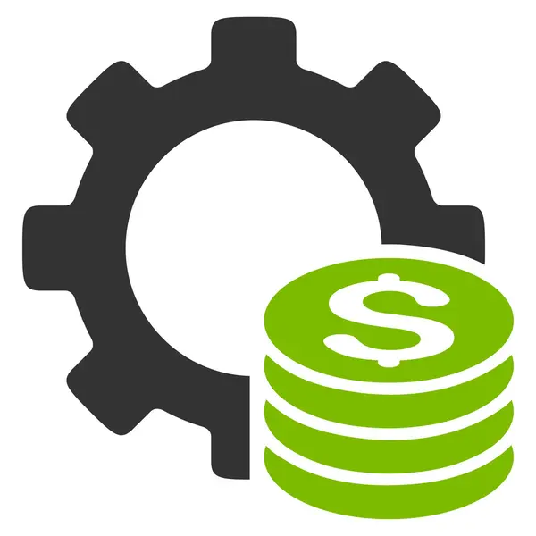 Ícone de custo de desenvolvimento — Fotografia de Stock