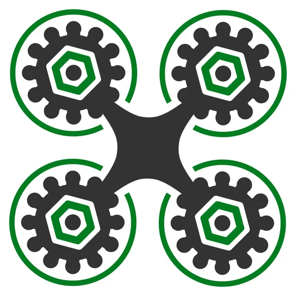 Levegő Drone Icon — Stock Fotó