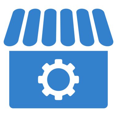 Atölye düz simgesi