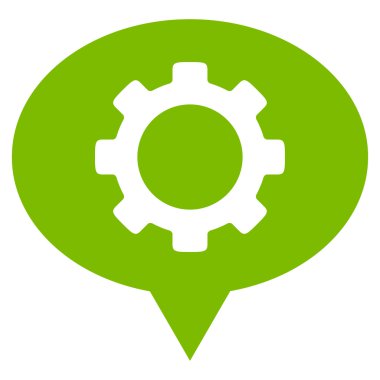 Atölye harita işareti simgesi