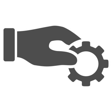 Geliştirme düz simgesi