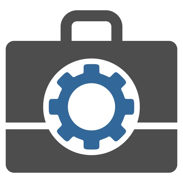 Toolbox Flat Icon — Stock Photo, Image