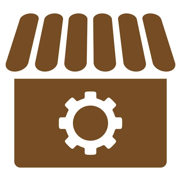 Workshop Flat Icon — Stock Photo, Image