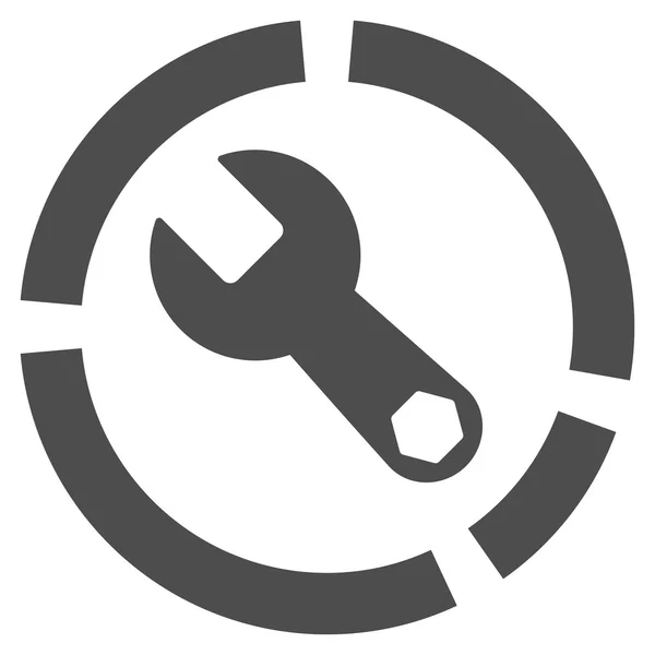 Icono del diagrama de herramientas —  Fotos de Stock
