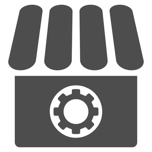 Workshop platte pictogram — Stockfoto