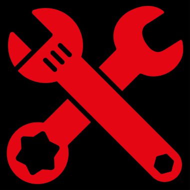 Düz İngiliz anahtarı simgesini