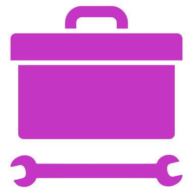 Araç kutusu düz simgesi