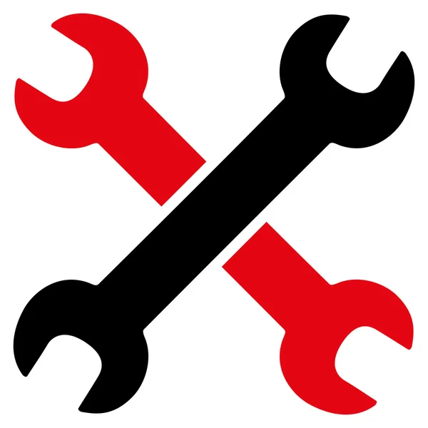 Wrenches Flat Icon — Stock Vector