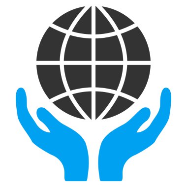 Küresel eller simgesini