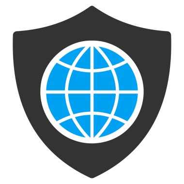 Küresel kalkan kutsal kişilerin resmi