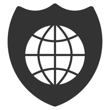 Küresel kalkan kutsal kişilerin resmi