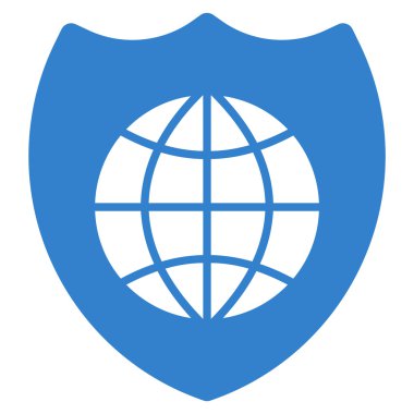 Küresel kalkan kutsal kişilerin resmi