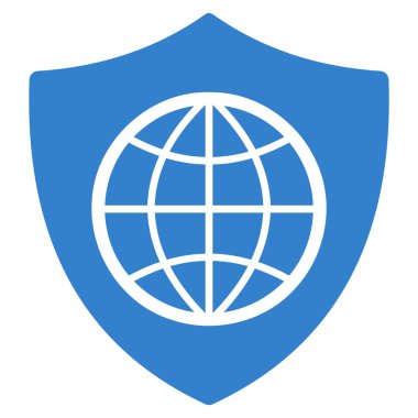 Küresel kalkan kutsal kişilerin resmi