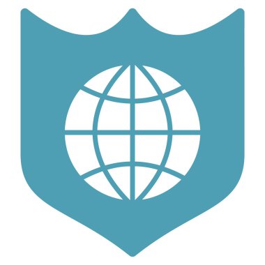 Küresel kalkan kutsal kişilerin resmi