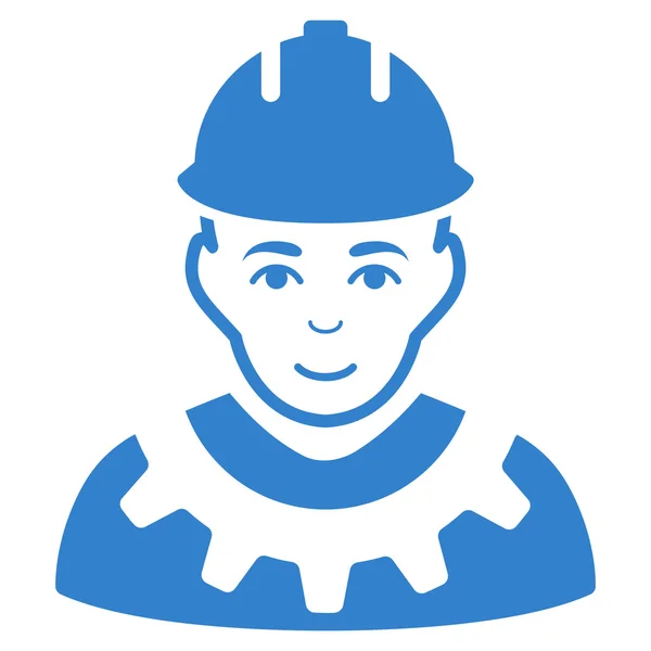 Икона промышленного строителя — стоковый вектор