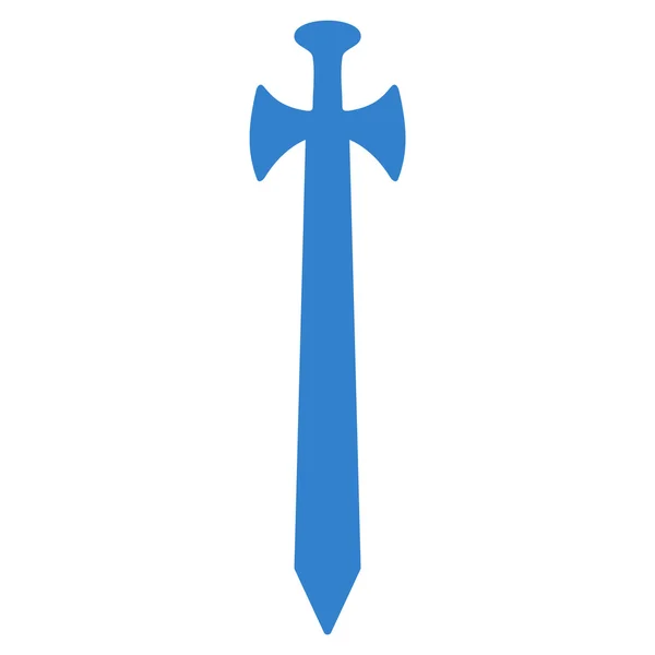Medeltida svärd ikonen — Stock vektor