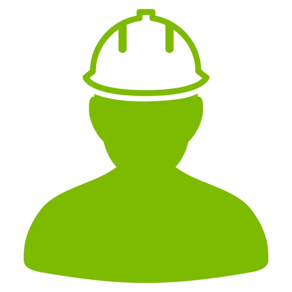 Person In Hardhat Icon — Stock Vector