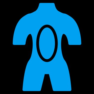 Anatomi düz simgesi