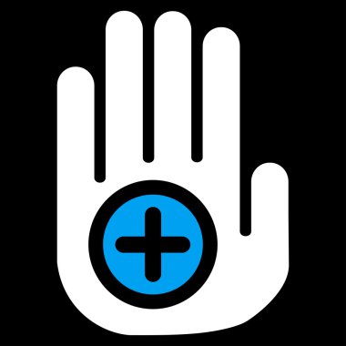 El tıbbi işareti simgesi