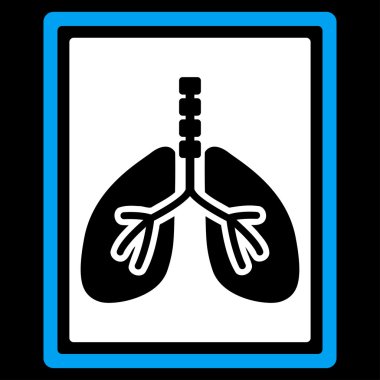 Akciğer röntgeni fotoğraf simge