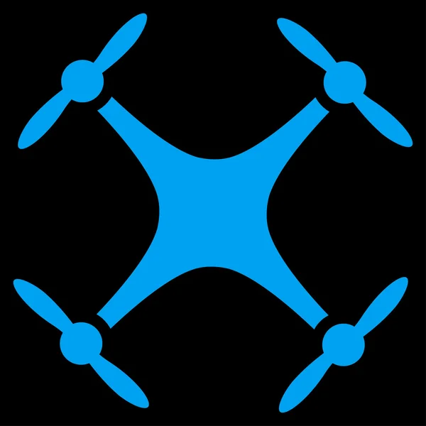 Airdrone Flat Icon — Stock vektor