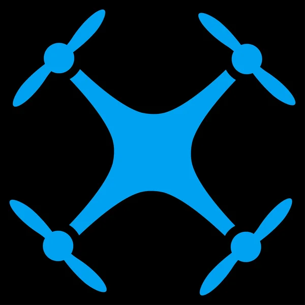 Airdrone Flat pictogram — Stockvector