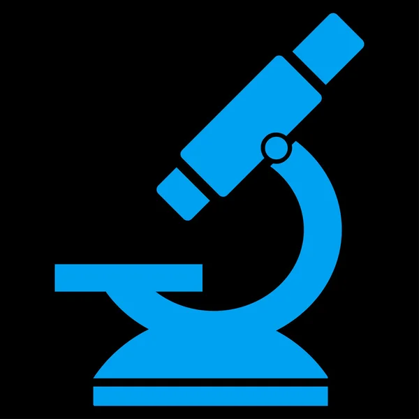 Microscope Flat Icon — Stock Vector