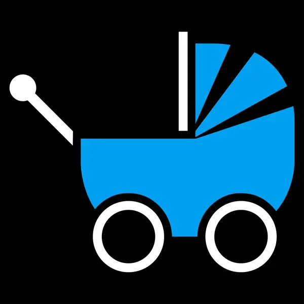 Baby Carriage Icon — Stock Vector