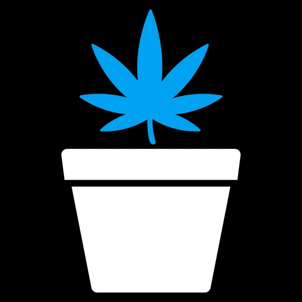 Icono de marihuana — Vector de stock