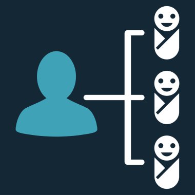 Çocuk bağlantıları simgesi