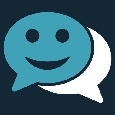 mutlu sohbet simgesi